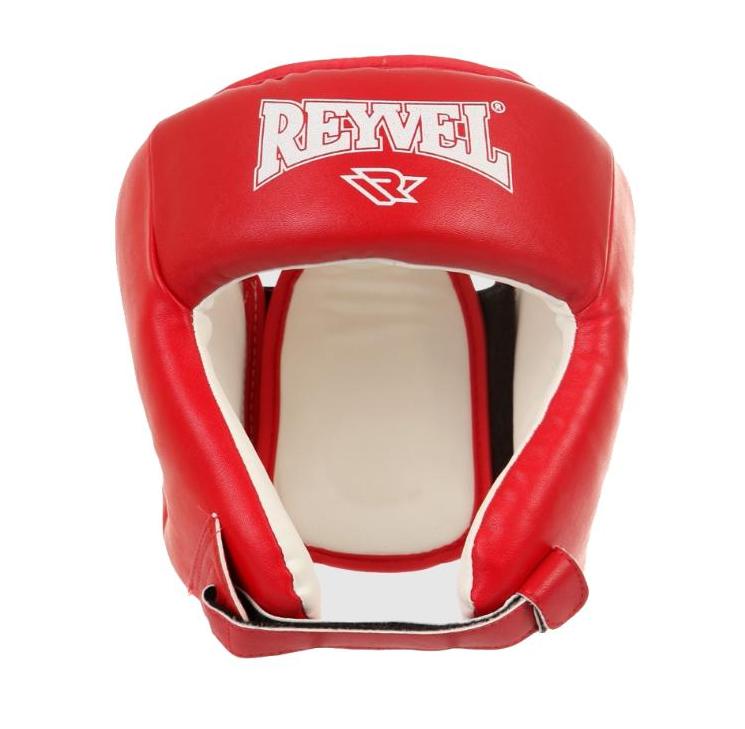 Шлем открытый REYVEL, красный