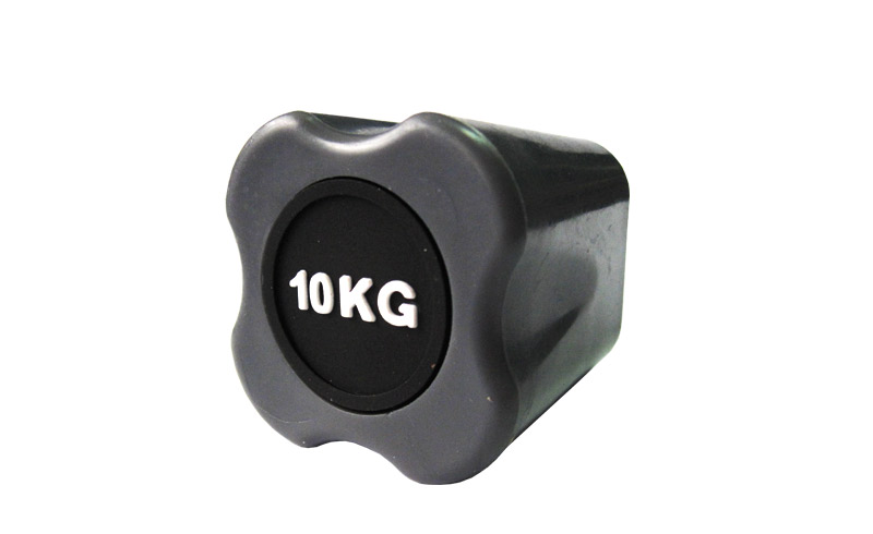 Бодибар FT 10 кг серый наконечник Original FitTools