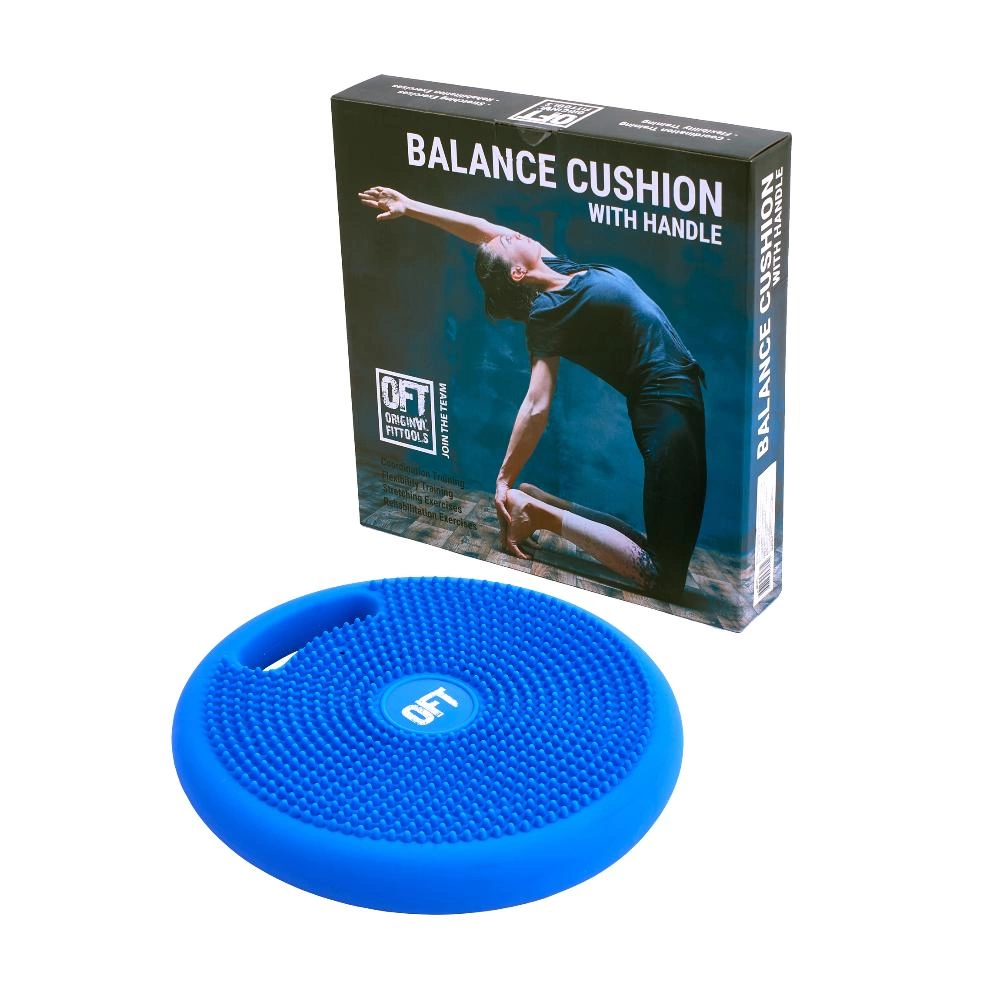 Массажно-балансировочная подушка с ручкой Original Fittools