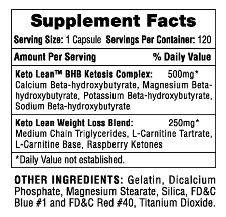 HTP Keto Lean (120 капс.)