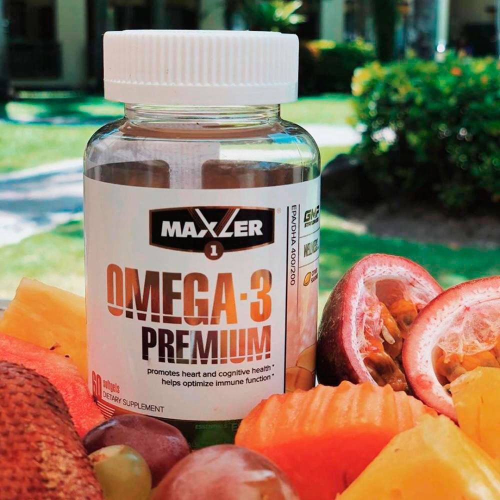 Maxler Omega-3 Premium (60 капс.)