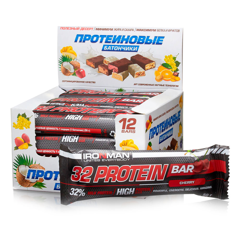 Ironman Батончик 32 Protein Bar (50 г.)