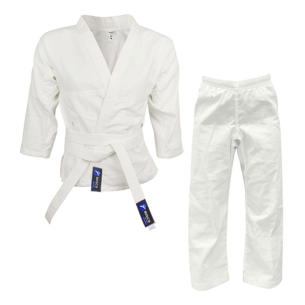 Кимоно для рукопашного боя белое Rusco