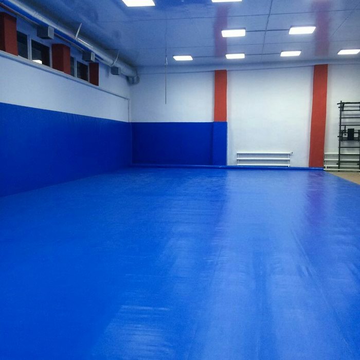 Борцовский ковер одноцветный 10х10м,160 кг/м3